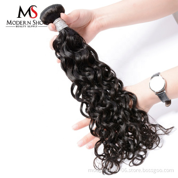 9A Grade Cuticle Aligned Water Wave hair, Brazilian Water Wave Hair Extensions, Double Drawn Water Wave Hair Weave